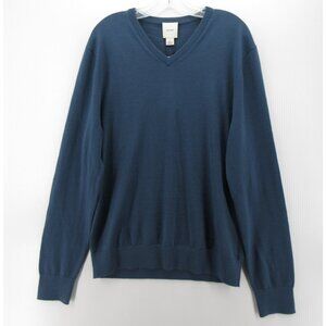 Calvin Klein Sweater Medium Extra Fine Merino Wool Blend Pullover NEW